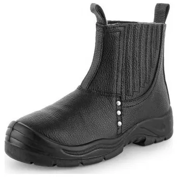 Pracovní obuv CANIS Kotníková obuv slévárenská DRAGO S1, Barva čierna, Velikost 48