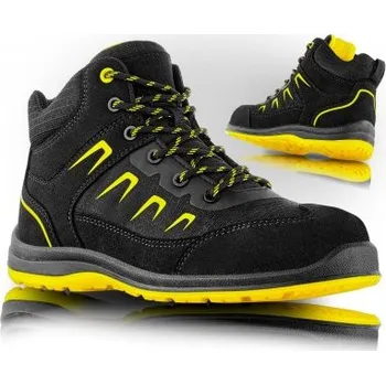 Pracovní obuv VM IMPORT Kotníková obuv s plastovou špicí RHODOS S3, VM obuv, Velikost 38