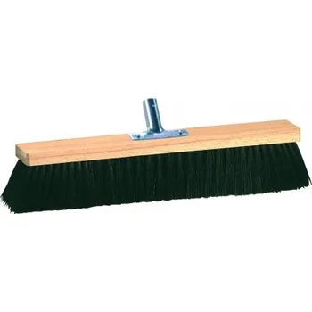 CANIS Smeták dřevěný 40 cm, s kováním, 5 radový- jemný vlas