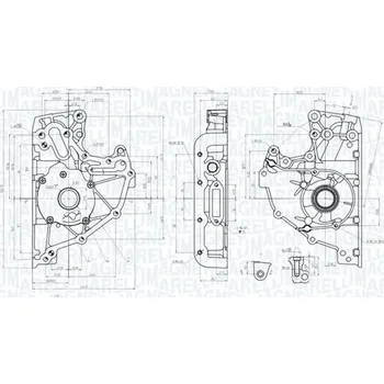 Olejové čerpadlo Olejové čerpadlo MAGNETI MARELLI 351516000078