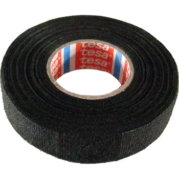 Lepicí páska Lepicí páska PET na kabely 15 m x 19 mm černá automobilová Tesa