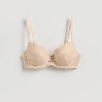 Podprsenka Reserved - Krajková push up podprsenka - tělová - 190EZ-02X - 190EZ-02X-85D