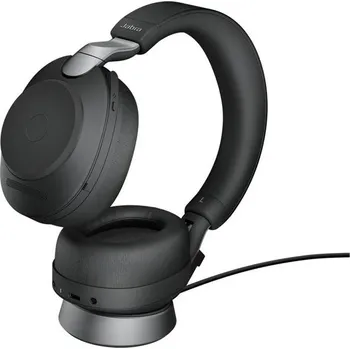 Sluchátka Jabra Evolve2 85/Stereo/ANC/BT/Bezdrát/Stand/Černá