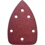 DEDRA Brusný papír trojúhelníkový 140x140x80mm, zrnitost 150,5ks