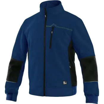 Pánská mikina CANIS Pánská mikina CXS TEXAS, tmavomodro-černá, Barva Tmavo modrá / Čierna, Velikost S