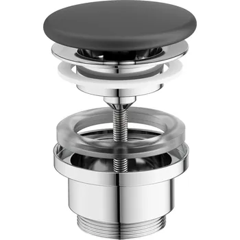 sítko a zátka do dřezu Ravak Flat špunt do umyvadla || X03068
