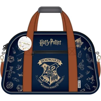 Cestovní taška Taška cestovní: Harry Potter (Navy & Gold)