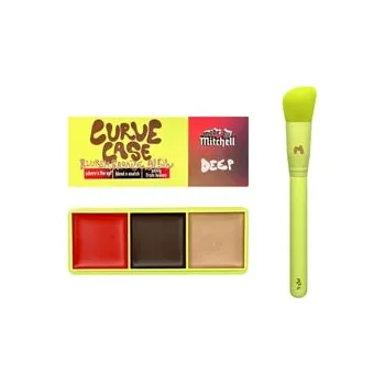 Make-up Made By Mitchell Mini Curve Cases Blursh, Bronze, Glow Paletka make-upu
