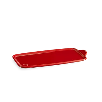 Talíř Emile Henry Keramický servírovací tác Aperitivo, 31 x 16 cm, granátová 345004