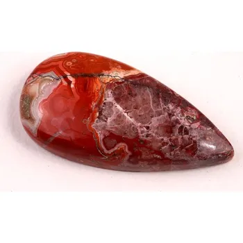 Přírodní kámen Kabošon Crazy Lace Achát č.5990 (32x16x6mm)