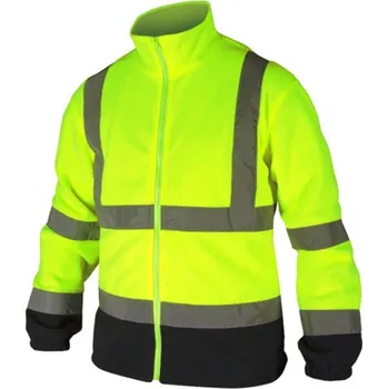 Pánská mikina ARDON Mikina fleecová REF401 HI-VIS žluto/modrá, Barva žltá, Velikost S