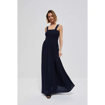 Dámské šaty DÁMSKÉ ŠATY L-SU-3770 NAVY Moodo černá | modrá 2323465