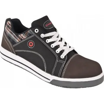 Pracovní obuv ARDON Polobotka s kompozitovou špicí DERRICK S3, Barva sivo-hnedá, Velikost 40