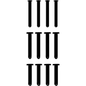 Pás cudnosti ManCage Náhradní upevňovací kolíky ke kleci na penis - černé