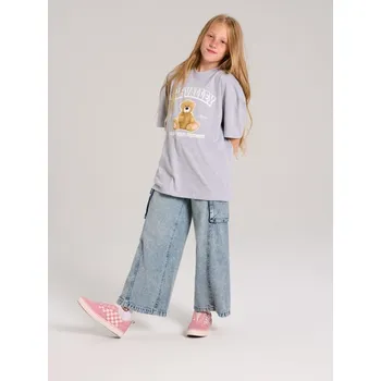 Oblečení a móda Sinsay - Džíny wide leg - modrá - 868ET-05J - 868ET-05J-146