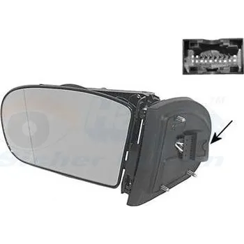 Auto zrcátko Vnější zpětné zrcátko VAN WEZEL 3032853