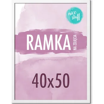 Obraz RÁMEČEK 40x50 Rámeček na fotografie 40x50 Rámečky na fotografie bílá MDF bílá