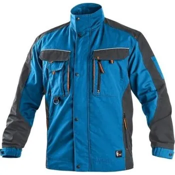 Pracovní oblečení CANIS Blůza CXS SIRIUS LUCIUS, pánská, modro-šedá, Barva modro-sivá, Velikost 54