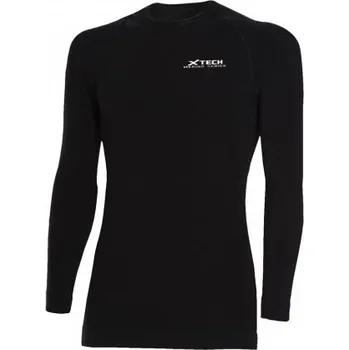Pánské termoprádlo X TECH Funkční triko Merino Tech -30 / + 15 ° C, XTECH, Barva čierna, Velikost L/XL