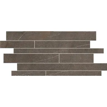 Obklad Maxima Muretto Dark Brown Rettificato - dlaždice mozaika 30x60 hnědá MXM666K