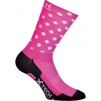 Pánské ponožky X TECH Funkční ponožky XT84, + 10 / + 40 ° C, XTECH, Barva ružová, Velikost 39-42