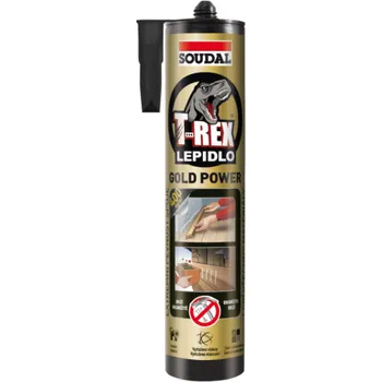 Průmyslové lepidlo Soudal Lepidlo T-REX GOLD POWER 290ml, Soudal