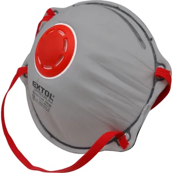 respirátor Respirátory sada 3ks s výdechovým ventilem a aktivním uhlíkovým filtrem, třída FFP3 NR, tvarované