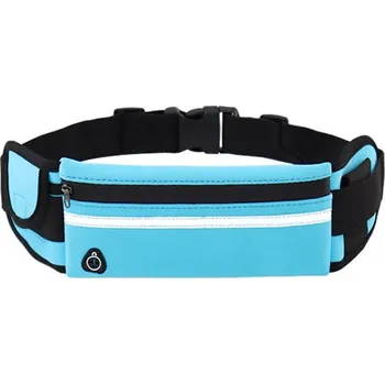 Multifunkční běžecký opasek s držákem na láhev Barva: Modrá IR-BZOPMU02