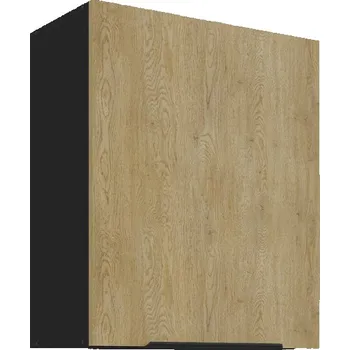 Koupelnový nábytek LEMPERT Horní skříňka CREMONA BL 22 (60 / 72 cm) - dub cremona / černá