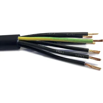 elektrický kabel Kabel CGSG H05RR-F 7x1 - černý