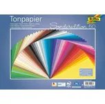 Barevný papír 130g/m² (Tonpapier) 50 ks, 25 x 35cm