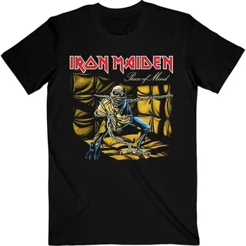 Pánské tričko Iron Maiden Tričko Piece of Mind Unisex Black L