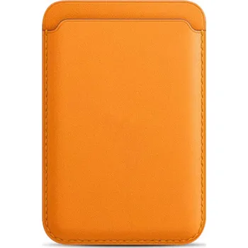 Enem Kožená MagSafe peněženka - Oranžová IR-MAGK-03