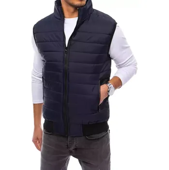 Pánská móda Pánská vesta DStreet TX DStreet černá | šedá 1847845