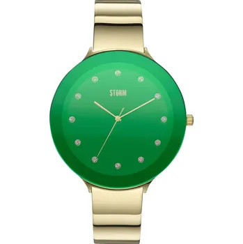 Hodinky STORM Ostele Gold Lazer Green
