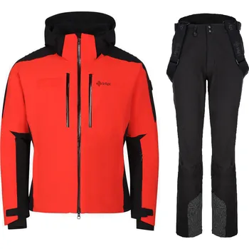 Dámský lyžařský komplet Dexen RED L + Rhea BLK 46