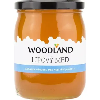 Přírodní produkt WOODLAND Med Lipový 500g