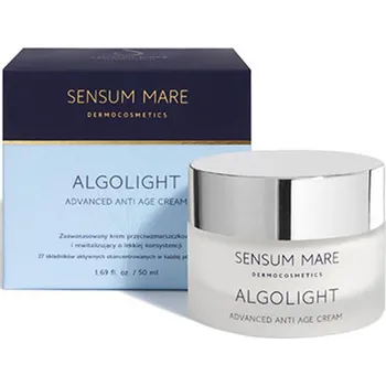 Pleťový krém Sensum Mare Algolight Advanced Anti Age Revitalizační krém proti vráskám s lehkou texturou 50ml
