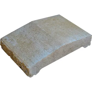 Příslušenství pro plot Stříška plotová štípaná FEROBET smetanová 300×200×70 mm