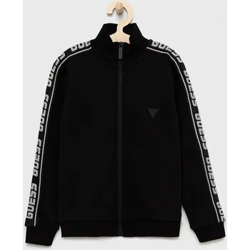 Chlapecká mikina Dětská mikina Guess L2YQ47.K6ZS1 černá 99X, vel. 118-122