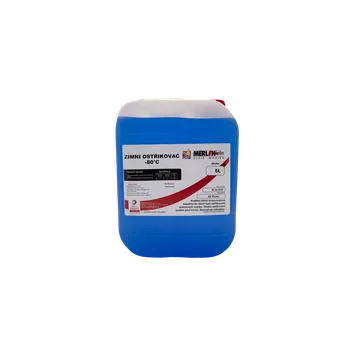 Náplň do chladiče a ostřikovače MERLIN ZIMNÍ OSTŘIKOVAČ -80 °C (5L Kanystr) 14-01-0197