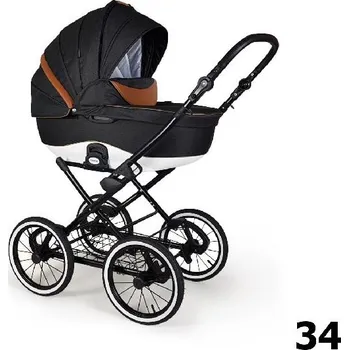Kočárek Kombinovaný kočárek Firkon Vesta CLASIC 34 2026 Konstrukce: Chrom + rukávník zdarma