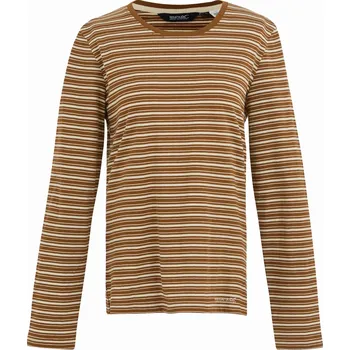 Dámské tričko Dámské triko Regatta Federica Velikost: S / Barva: bílá/oranžová