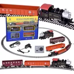 Hanfiy Elektrická vláčkodráha H0 – parní vlak s ovládací jednotkou