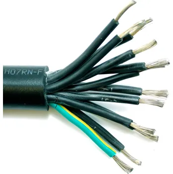 elektrický kabel Kabel H07RN-F 12x1,5 NKT - 11 + 3 m
