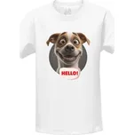 Tričko s potiskem Pes Hello dětské
