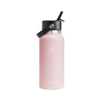Láhev Hydro Flask 32 OZ WIDE FLEX STRAW CAP 678 TRILLIUM růžová
