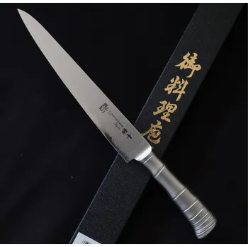 Pracovní nůž Maserin Sujihiki 240 mm Damasteel Tamahagane Blade