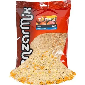 Návnadová surovina Benzar Mix Krmítková Směs Groundbait Turbo 800 g - Mango