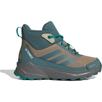 Pánská treková obuv Dětské Vysoké boty ADIDAS TERREX TRAILMAKER 2 MID CP K JS2936 – Hnědá 38 2/3